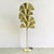 Polished Brass Floor Lamp, 1980s For Sale - Image 3 of 8