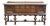 Abernathy Furniture Solid Walnut Gothic Jacobean / English Tudor 71" Sideboard Buffet For Sale