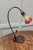Glass French Bronze Lilly Pad Table Lamp with Glass Shade, 1960 For Sale - Image 7 of 8