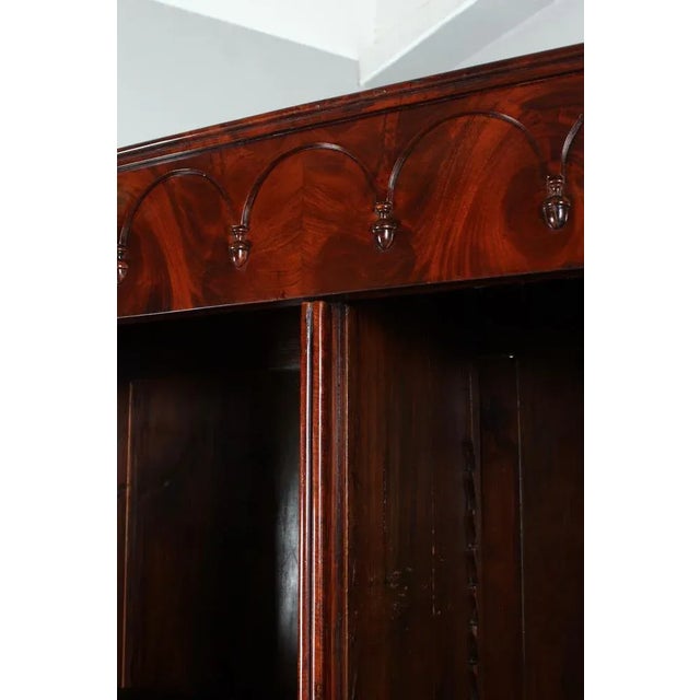 19th Century Mahogany Bookcase, 1850s For Sale - Image 6 of 13