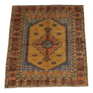 Antique Handmade Melas Rug in Cotton and Wool, Turkey For Sale
