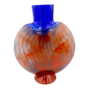 Kosta Boda Studio Art Glass by Kjell Engman Signed Vase "Bon Bon" Series #49650
