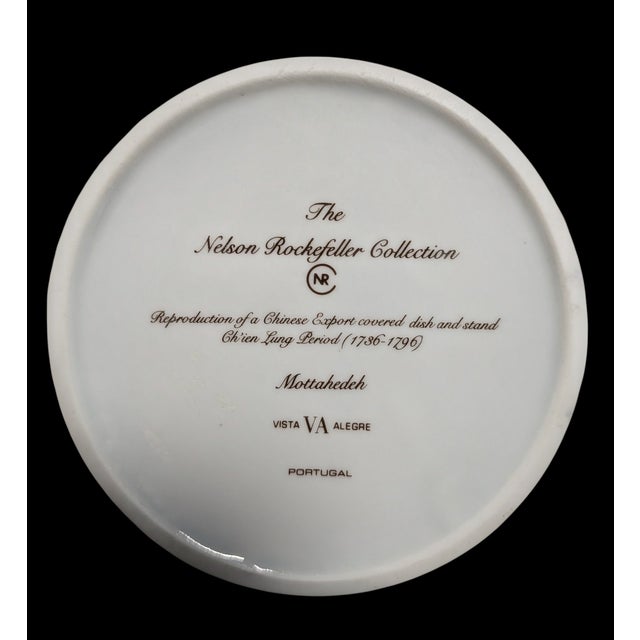 Ceramic Famille Rose Covered Dish in the Ch'ien Lung Style For Sale - Image 7 of 11