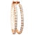 7.92 Carat Diamond Inside Out Hoop Gala Cocktail Earrings in 14 Karat Rose Gold For Sale - Image 18 of 18