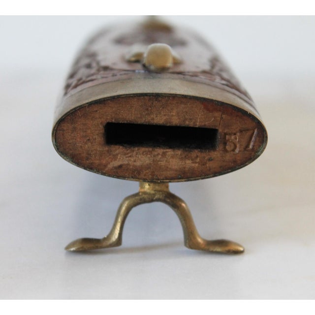 Mid-20th-Century Hand-Carved Wooden Knife and Fork Set For Sale - Image 13 of 13