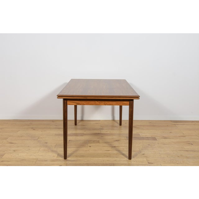 1960s Mid-Century Modern Extendable Rosewood Dining Table, Denmark, 1960s For Sale - Image 5 of 18