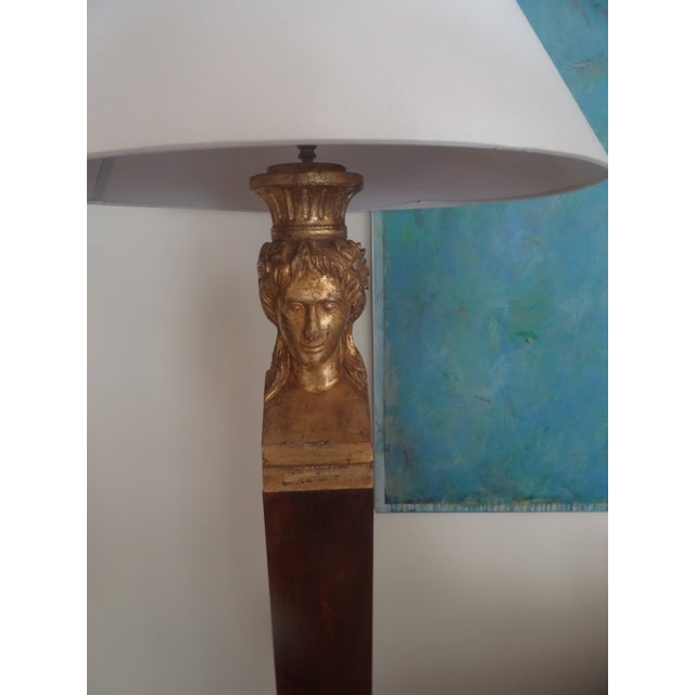 Paul Ferrante Paul Ferrante Neoclassical Floor Lamp For Sale - Image 4 of 8