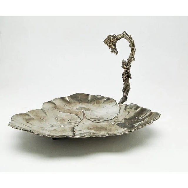 Silver German Art Nouveau Bowl, 1900s For Sale - Image 8 of 8
