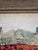 Cream Large Original Oil Painting Mid Century Abstract Harbor Seascape Nautical Impasto Signed Rustic For Sale - Image 8 of 9