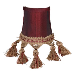 Vintage Wall Sconce Nightlight Half Lamp Shade For Sale
