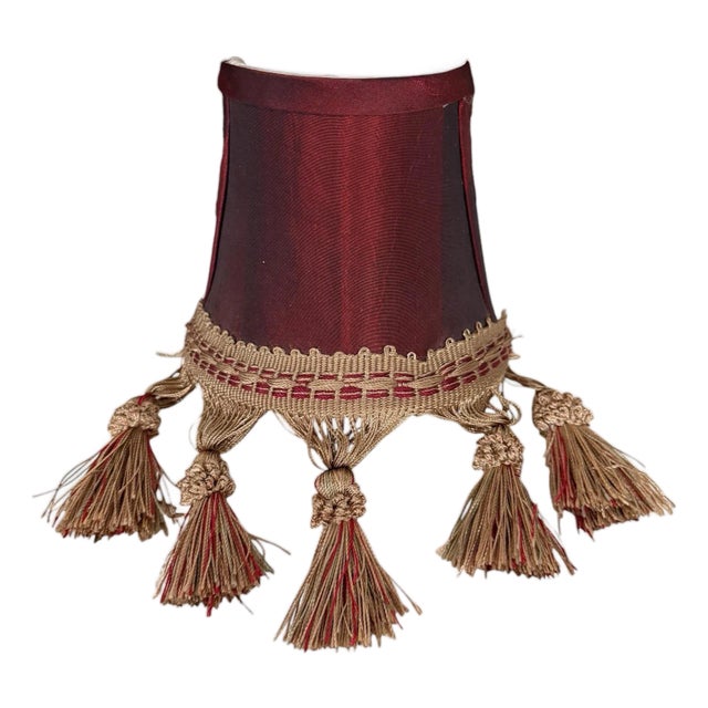 Vintage Wall Sconce Nightlight Half Lamp Shade For Sale