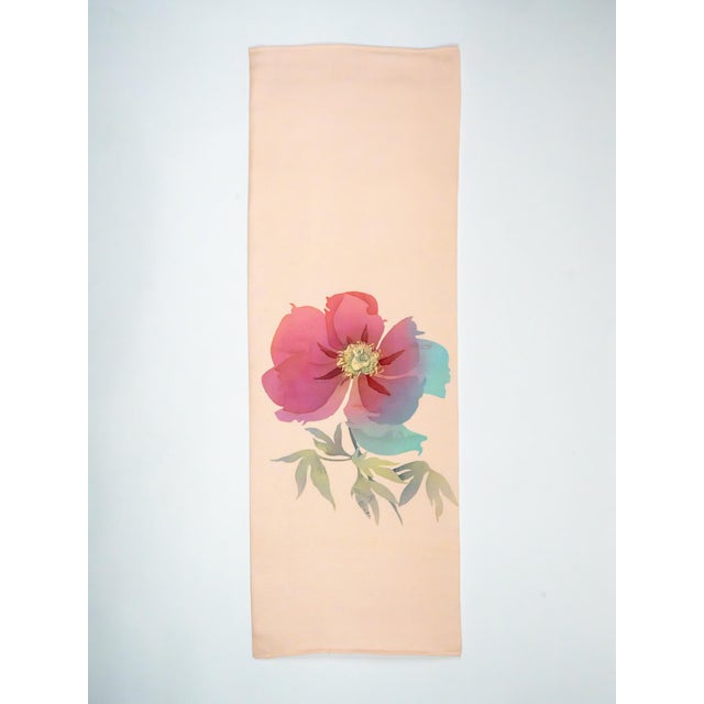 Japanese Ceremonial Silk Wall Tapestry by Renaras For Sale - Image 4 of 5