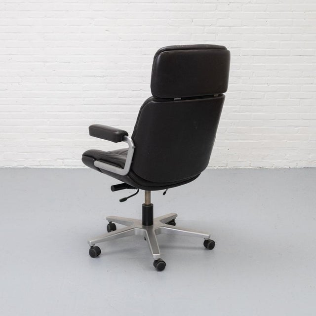 Office chair designed by Karl Dittert for Martin Stoll (later Giroflex), Switzerland, 1970s. The design is defined by its...