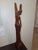 Large 21" Mid-Century Balinese Art Deco Macassar Ebony Wood Elongated Maiden Sculpture by a.a. Fatimah For Sale - Image 4 of 12