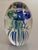 1990s Glass Jellyfish Controlled Bubble Paper Weight For Sale - Image 5 of 5