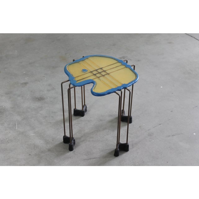 Metal Resin Nesting Play Tables by Gaetano Pesce for Fish Design, 1999, Set of 3 For Sale - Image 7 of 10