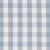 Sample - Schumacher Camden Cotton Check Fabric in Sky For Sale