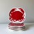 Coastal Red Crab Appetizer Plates - Set of Four For Sale - Image 4 of 7