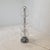 Metal Italian Space Age Glass Floor Lamp, 1980s For Sale - Image 7 of 14