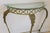 1970s Vintage Hollywood Regency Faux Bamboo Console Table & Mirror Set Demilune Palm Beach Regency 1970s For Sale - Image 5 of 18