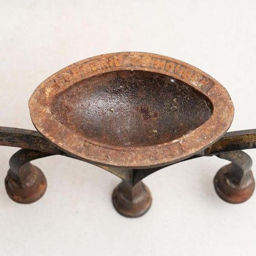 Rustic Metal Candleholder, 1940 For Sale - Image 15 of 16
