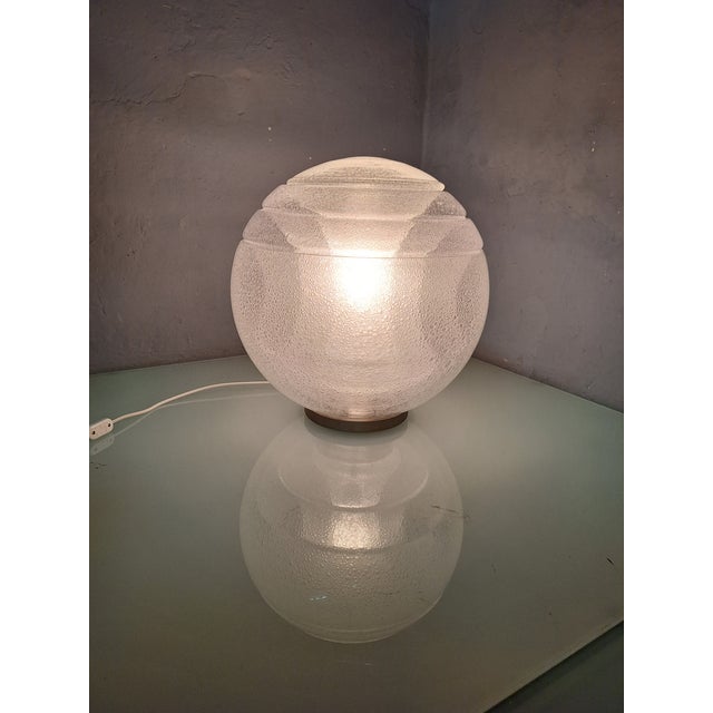 Sfera Table Lamp in Murano Glass by Carlo Nason for Mazzega, 1980s For Sale - Image 10 of 18