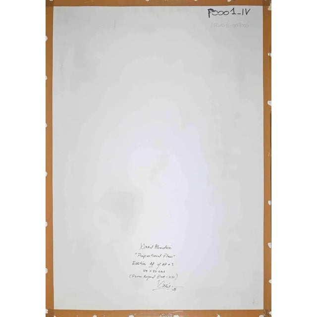 Proportional flaw from Beyond Eros XIII is an original black and white photograph realized by Nikhil Bhandari...