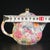 Late 20th Century Late 20th Century Chinese Famille Rose Millefleur Porcelain Teapot & Tea Cup Set - Set of 5 For Sale - Image 5 of 9