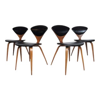 Dining Chairs by Norman Cherner for Plycraft - Set of 4 For Sale
