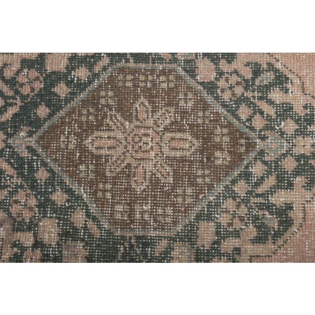 1960s Turkish Oushak Extra Long Runner - Stair Tread 2'8'' X 25'9'' For Sale - Image 5 of 10