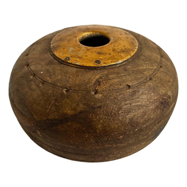 Antique India Tobacco Container For Sale