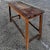 This is a solid oak table, a piece of rustic and vintage country furniture, dating back to the 1900s. Its simple...