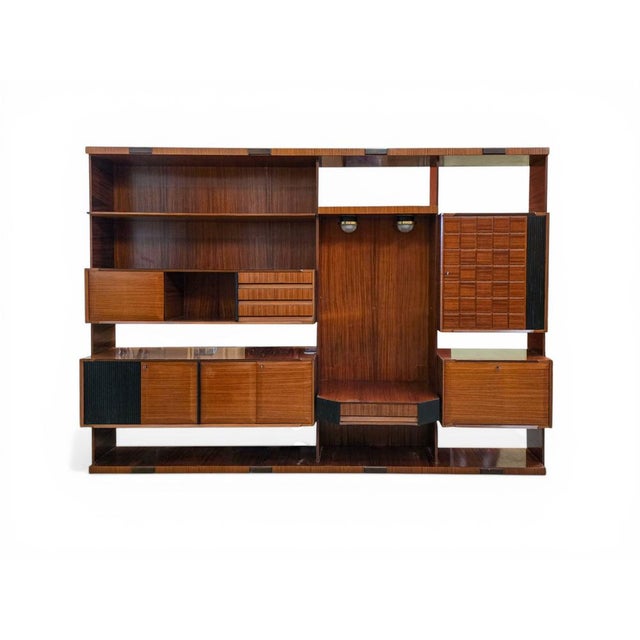 This is an extraordinary example of Mid-Century Modern (MCM) Italian design likely dating from the late 1960s or...