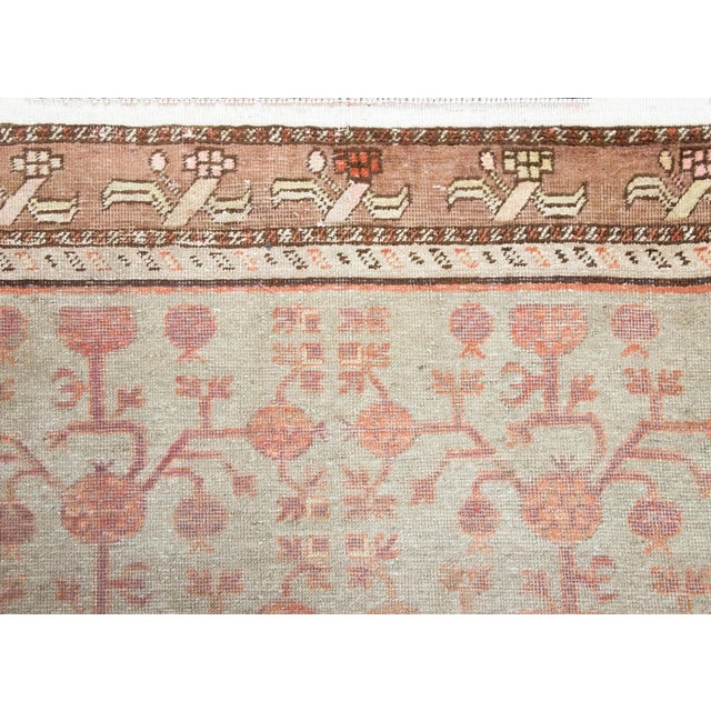 Celadon Early 20th Century Central Asian Khotan Rug For Sale - Image 8 of 15