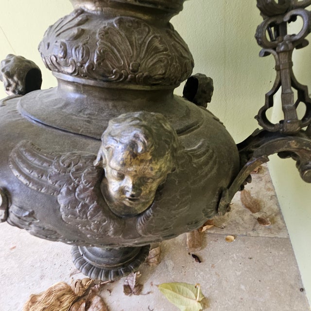 Antique Church Tabernacle Oil Lamp For Sale - Image 12 of 12