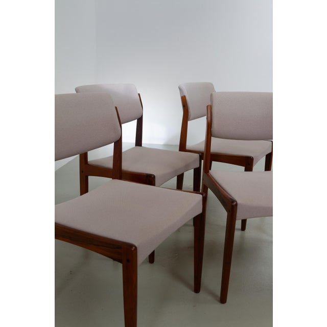 Danish Modern Rosewood Dining Chairs by H. W. Klein for Bramin, 1960s, Set of 4 For Sale - Image 12 of 18