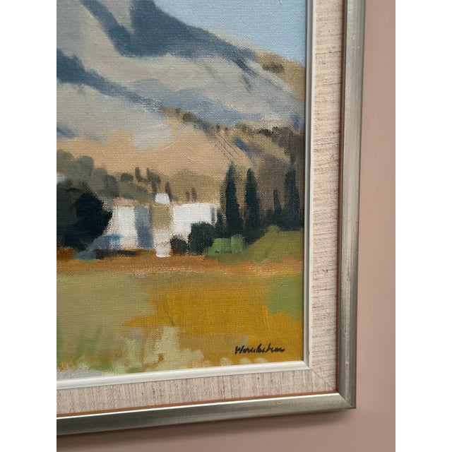 Stig Wernheden, Landscape, Kos, Greece, 1960s, Oil on Canvas For Sale - Image 10 of 16