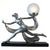1990s Modern/deco semi-nude girl Lamp For Sale In Los Angeles - Image 6 of 18