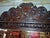 Glass Antique 19th Century Victorian Carved Oak Mirror-Back Sideboard For Sale - Image 7 of 16