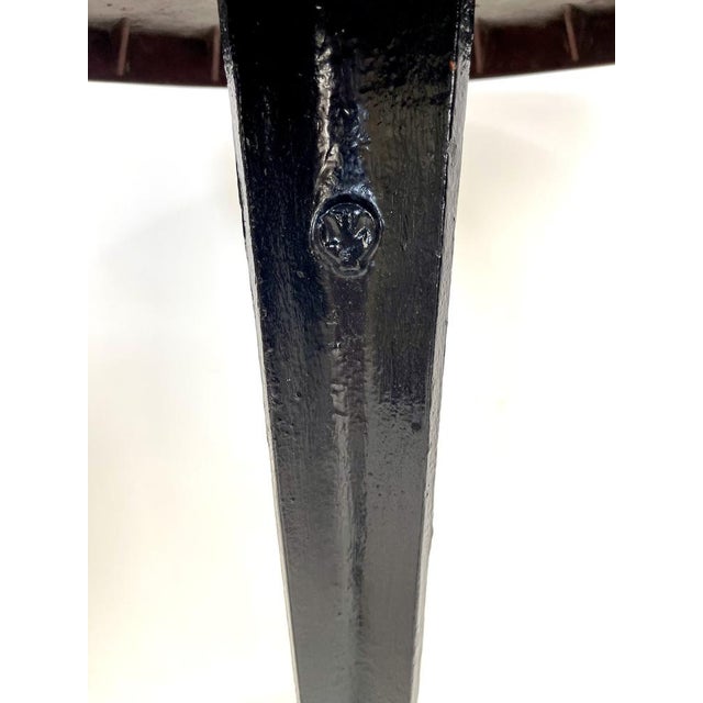 Metal Art Deco Orient Express Bistro Table from Louis Vuitton, 1930 For Sale - Image 7 of 13