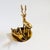 Vintage Brass Deer Candle Holder For Sale - Image 4 of 8