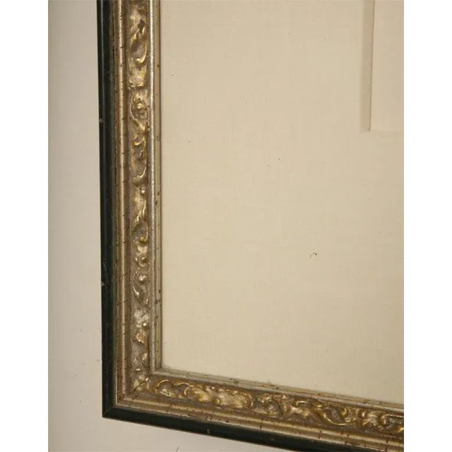 Textile Sensual Hand Signed !9th Century Lobel Riche Etching Custom Framed For Sale - Image 7 of 8