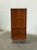W27 D18 H62.5 This restored vintage gentleman’s chest by Glenn of California features a tall slim silhouette with the...