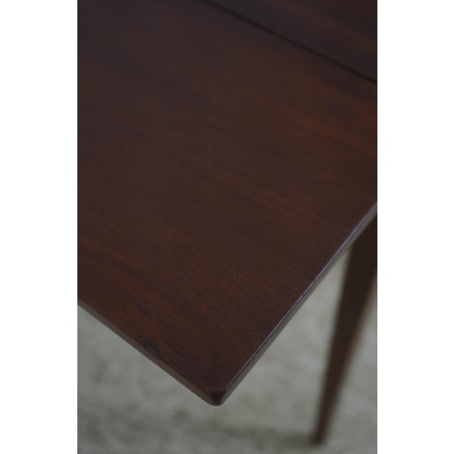 Antique 19th C. Mahogany Drop Leaf Pembroke Table For Sale - Image 10 of 18