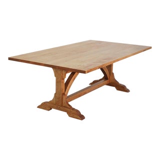 Expandable Country Dining Table, Made by Petersen Antiques For Sale