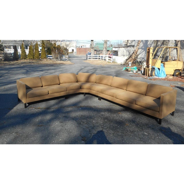 Vintage Modern ThreePiece Sectional Sofa by Dunbar Chairish