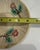 Cream Antique 19th Century Wild Rose & Basketweave Majolica Teacups & Saucers - Set of 4 For Sale - Image 8 of 8