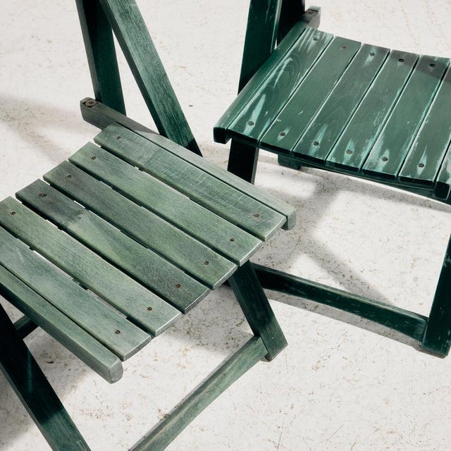 Beech Chairs by Aldo Jacober for Alberto Bazzani, 1960s, Set of 2 For Sale - Image 12 of 13