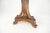 Fine Hexagon Burl Wood Top Tripod Carved Scroll Base Rope Edge Center Table MINT For Sale - Image 16 of 17