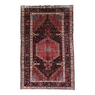 Antique Persian Tuyserkan (Toeiserkan) Hand-Knotted Rug 5'1" X 9'11" For Sale